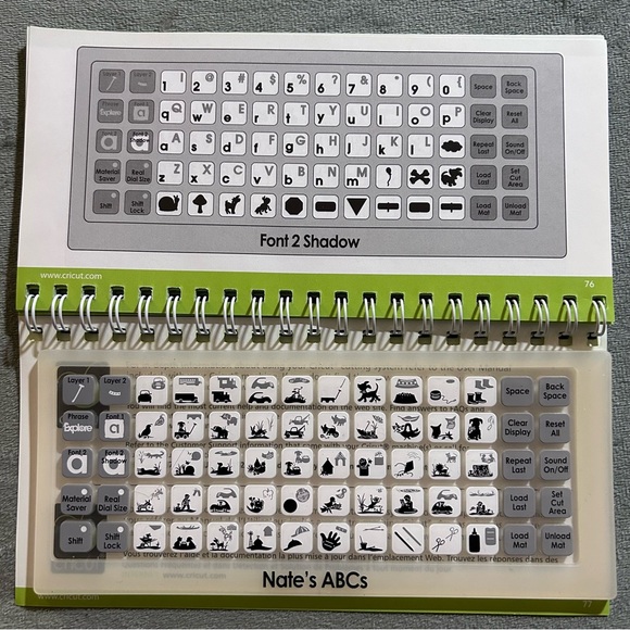 Cricut NATE’S ABC shapes & fonts - Picture 11 of 11